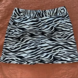 Zebra Bamboo Traders Skort